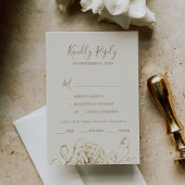 Gilded Floral | Keuze uit het menu Cream & Gold RS