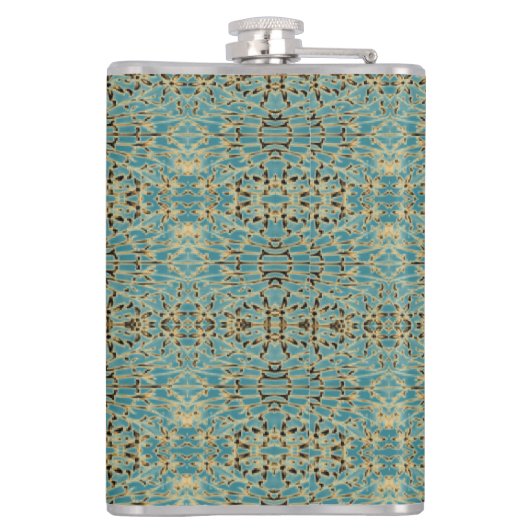 Gilded Flower Cage Heupfles (Achterkant)