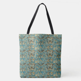 Gilded Flower Cage Tote Bag