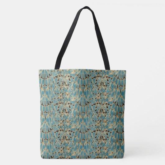 Gilded Flower Cage Tote Bag (Voorkant)