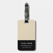 Gilded Foliage I Bagagelabel (Achterkant verticaal)