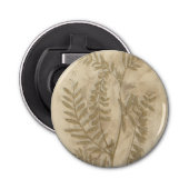 Gilded Foliage I Button Flesopener (Voorkant)