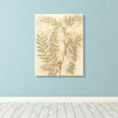 Gilded Foliage I Canvas Afdruk (Insitu (Houten vloer))