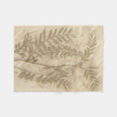 Gilded Foliage I Fleece Deken (Voorkant (Horizontaal))