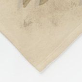 Gilded Foliage I Fleece Deken (Hoek)