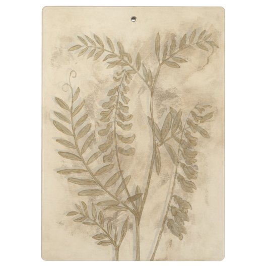 Gilded Foliage I Klembord (Achterkant)