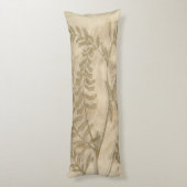 Gilded Foliage I Lichaamskussen (Achterkant (Verticaal))