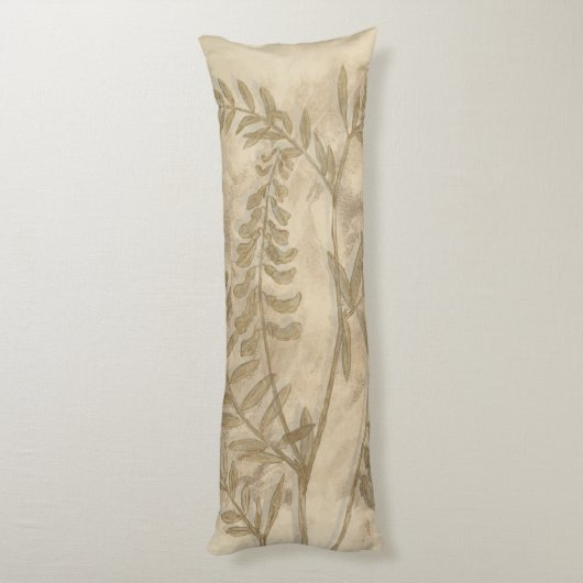 Gilded Foliage I Lichaamskussen (Achterkant (Verticaal))