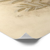 Gilded Foliage I Poster (Hoek)