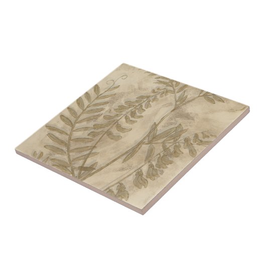 Gilded Foliage I Tegeltje (Zijkant)