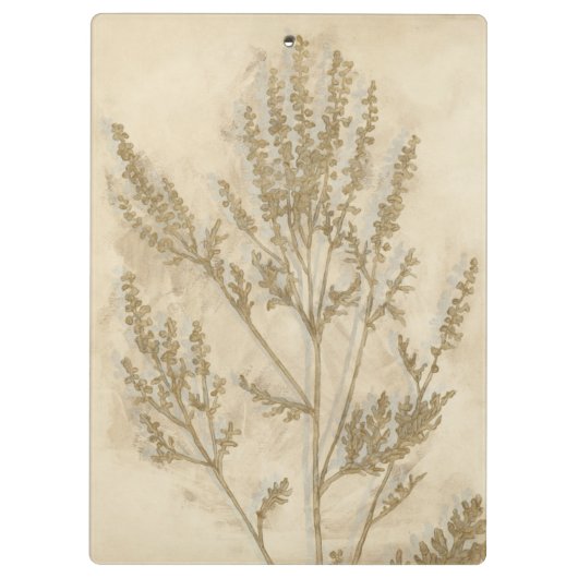 Gilded Foliage II Klembord (Achterkant)