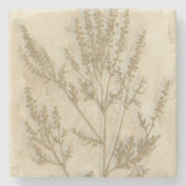 Gilded Foliage II Stenen Onderzetter (Voorkant)