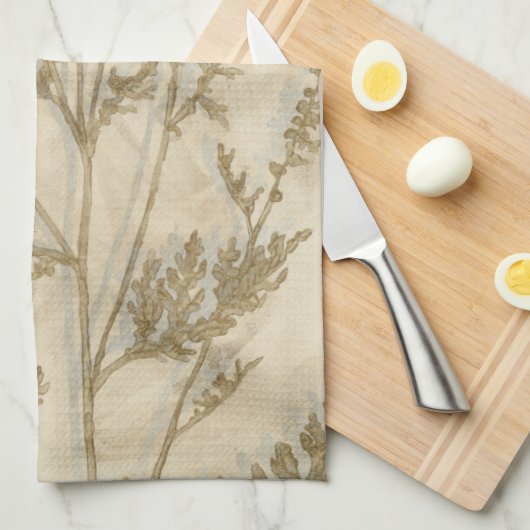 Gilded Foliage II Theedoek (Quarter Fold)