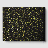 Gilded Folie bruiloft gastenboek (Achterkant)