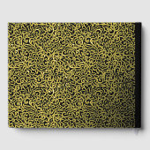 Gilded Folie bruiloft gastenboek (Achterkant)