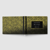 Gilded Folie bruiloft gastenboek (Volledig)