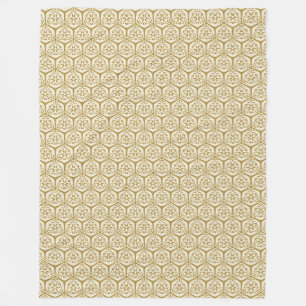 Gilded Garden Harvest Goud Vliesdeken Fleece Deken