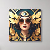 Gilded Glamour Canvas Afdruk (Voorkant)
