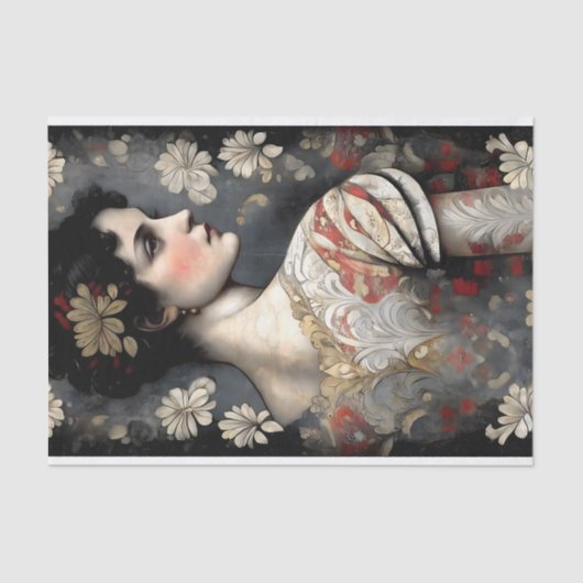 Gilded Grace Decoupage Tissuepapier (Voorkant)