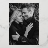 Gilded Greenery Foto terug | Prettige feestdagen G (Achterkant)