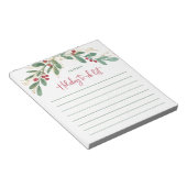 Gilded Greenery | Vakantielijst Notitieblok (Schuin)