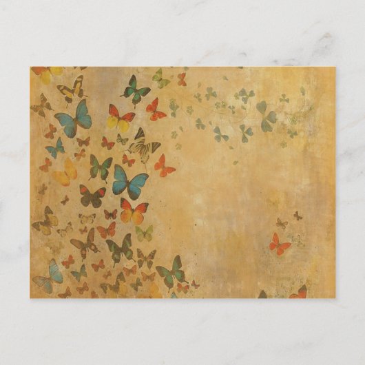 Gilded hemel briefkaart (Voorkant)