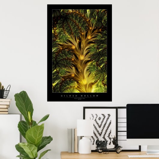 Gilded Hollow Poster (Thuiskantoor)