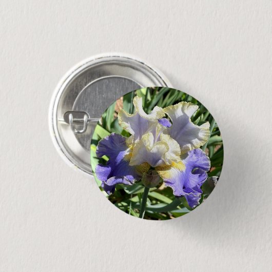 Gilded Iris Button (Voorkant /achterkant)