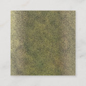 Gilded Leaf-J Vierkante Visitekaartje (Achterkant)