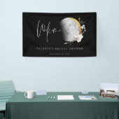Gilded Moon Wildflower Welkom Partij Spandoek (Beurs)