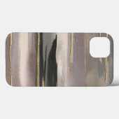 Gilded Morning Fog II Gold Abstract Print Case-Mate iPhone Case (Achterkant (horizontaal))