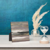 Gilded Morning Fog II Gold Abstract Print Fotoplaat (Insitu)