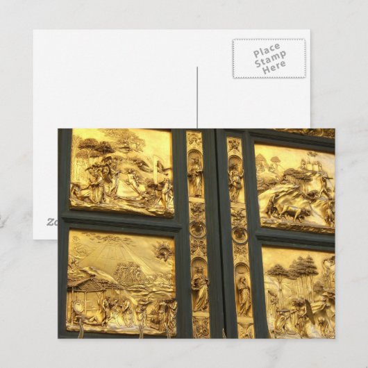 Gilded panels Florence Briefkaart (Voorkant / Achterkant)