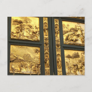Gilded panels Florence Briefkaart