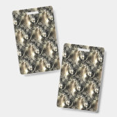 Gilded Pearls Badge (Front & Back)