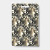 Gilded Pearls Badge (Back)