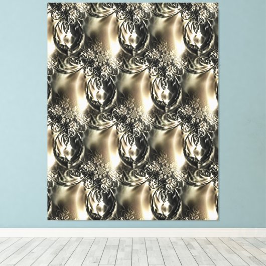 Gilded Pearls Canvas Afdruk (Insitu (Houten vloer))