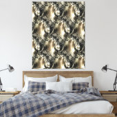 Gilded Pearls Canvas Afdruk (Insitu (Slaapkamer))