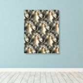 Gilded Pearls Canvas Afdruk (Insitu (Houten vloer))