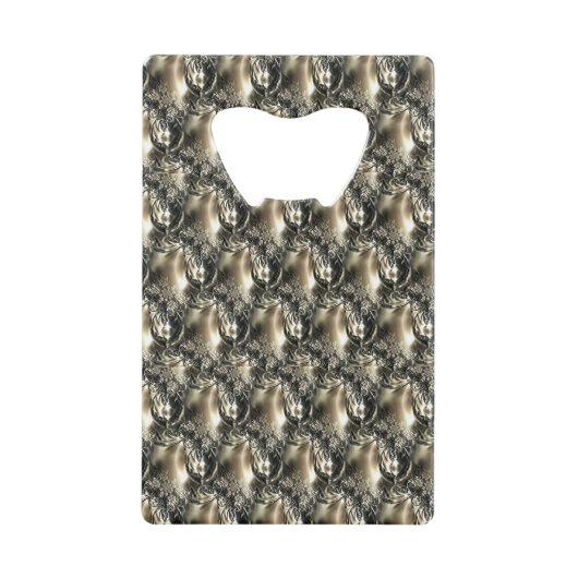 Gilded Pearls Creditkaart Flessenopener (Voorkant)