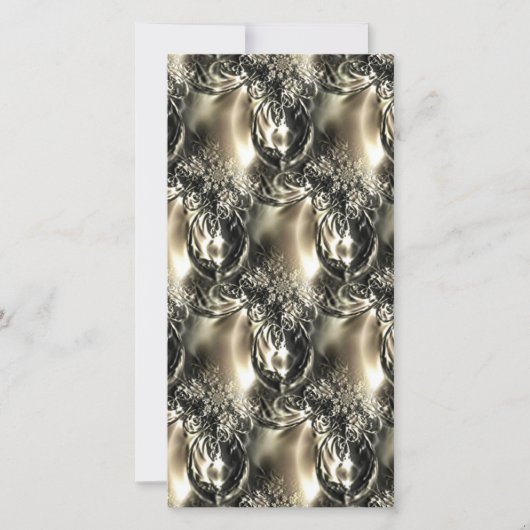 Gilded Pearls Feestdagenkaart (Voorkant)