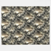 Gilded Pearls Fleece Deken (Voorkant (Horizontaal))