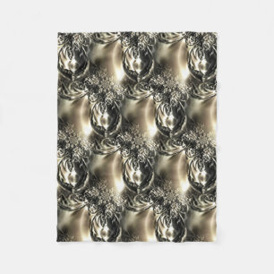Gilded Pearls Fleece Deken