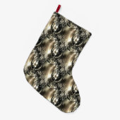 Gilded Pearls Grote Kerstsok (Voorkant (Hangend))