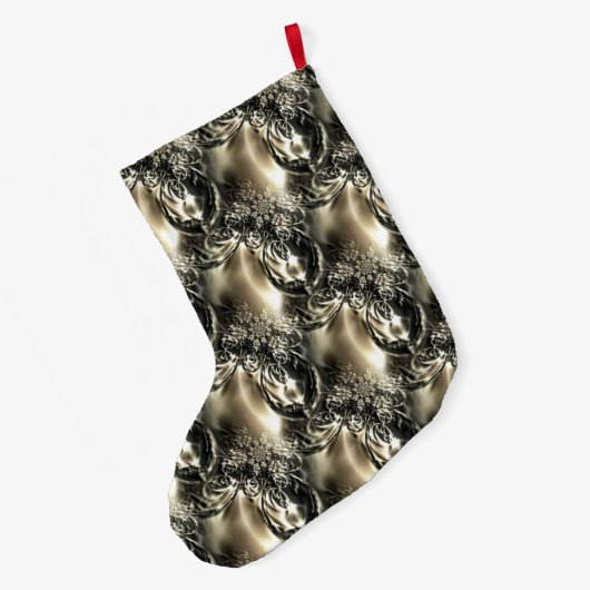 Gilded Pearls Grote Kerstsok (Achterkant (Hangend))