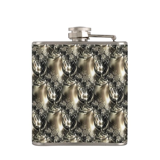 Gilded Pearls Heupfles (Achterkant)