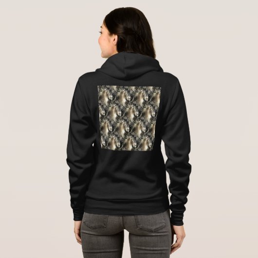 Gilded Pearls Hoodie (Achterkant volledig)