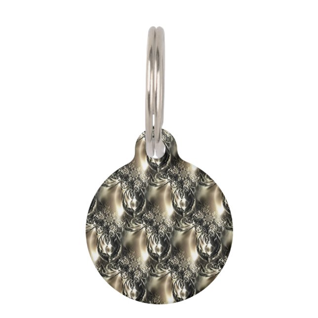 Gilded Pearls Huisdierpenning (Voorkant)