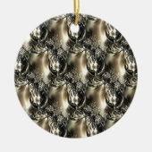 Gilded Pearls Keramisch Ornament (Voorkant)