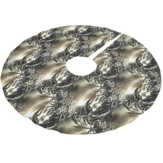 Gilded Pearls Kerstboom Rok (Gekanteld)